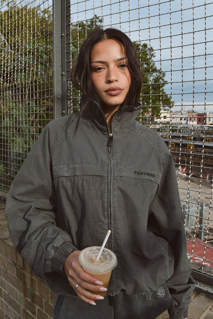 FRNTRNR Ripstop Jacket Charcoal