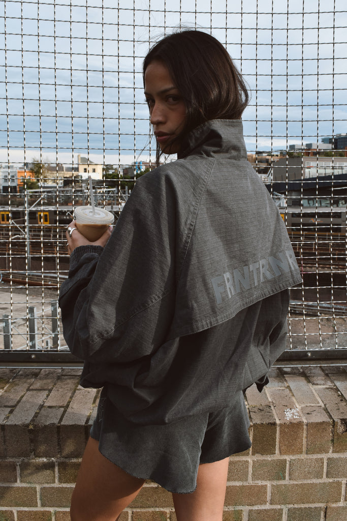 FRNTRNR Ripstop Jacket Charcoal