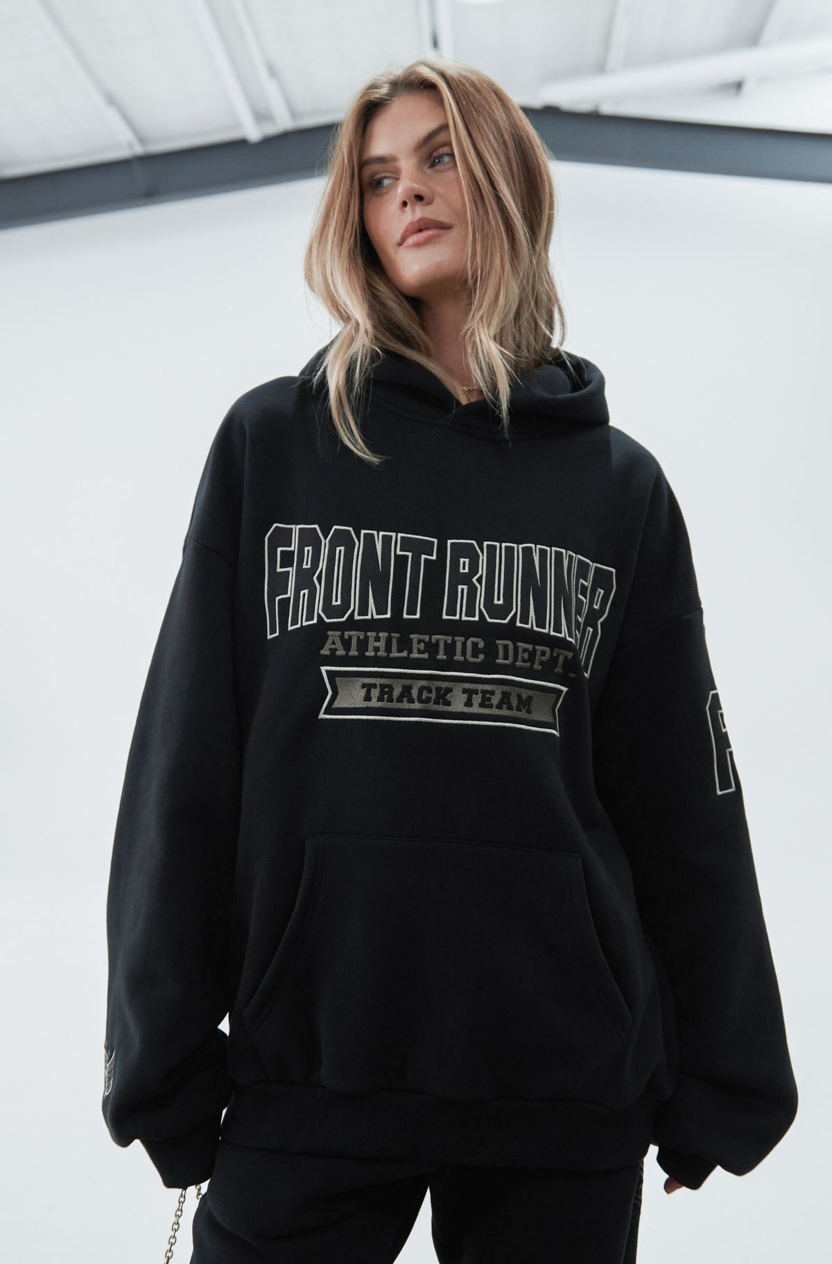 Athletic Department Hoodie - Caviar - Women