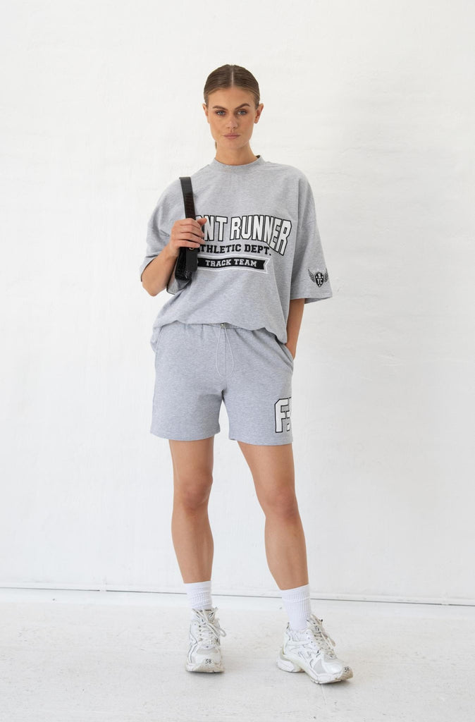 Athletic Dep Shorts - Grey Marle