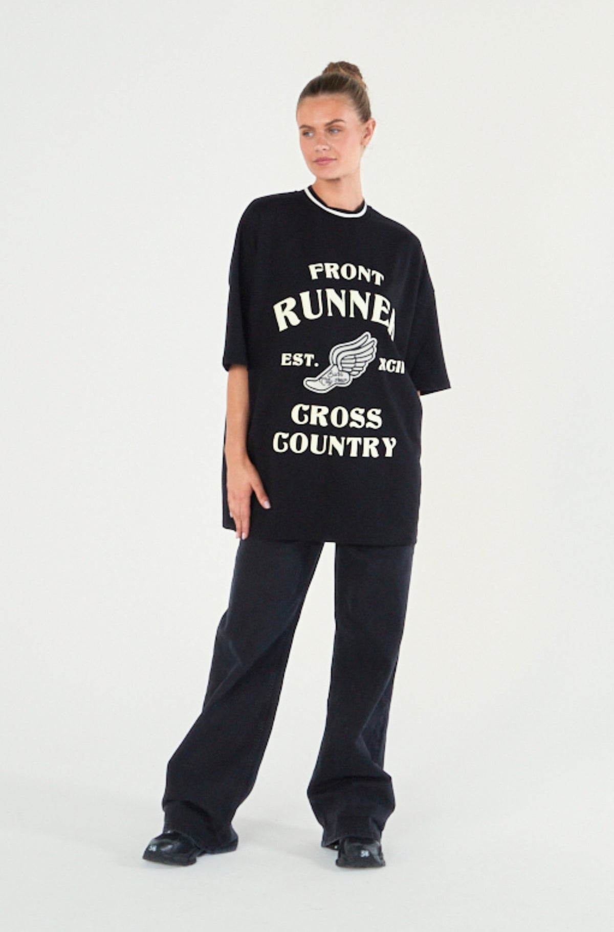 Cross Country Tee - Black - Women