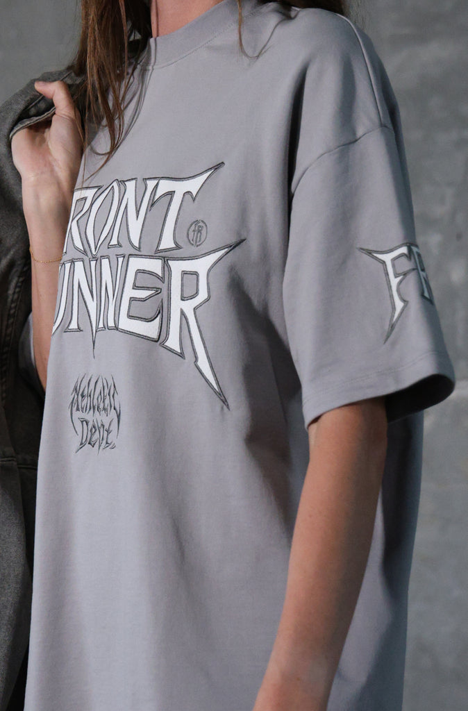 Hardline Runner Tee - Grey
