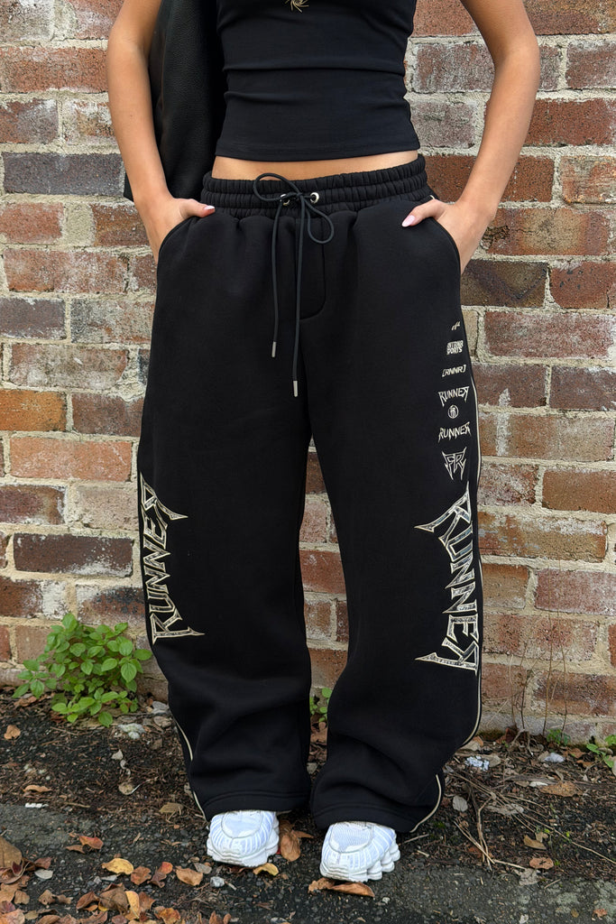 Hypercore Barrel Trackpant Black Camo