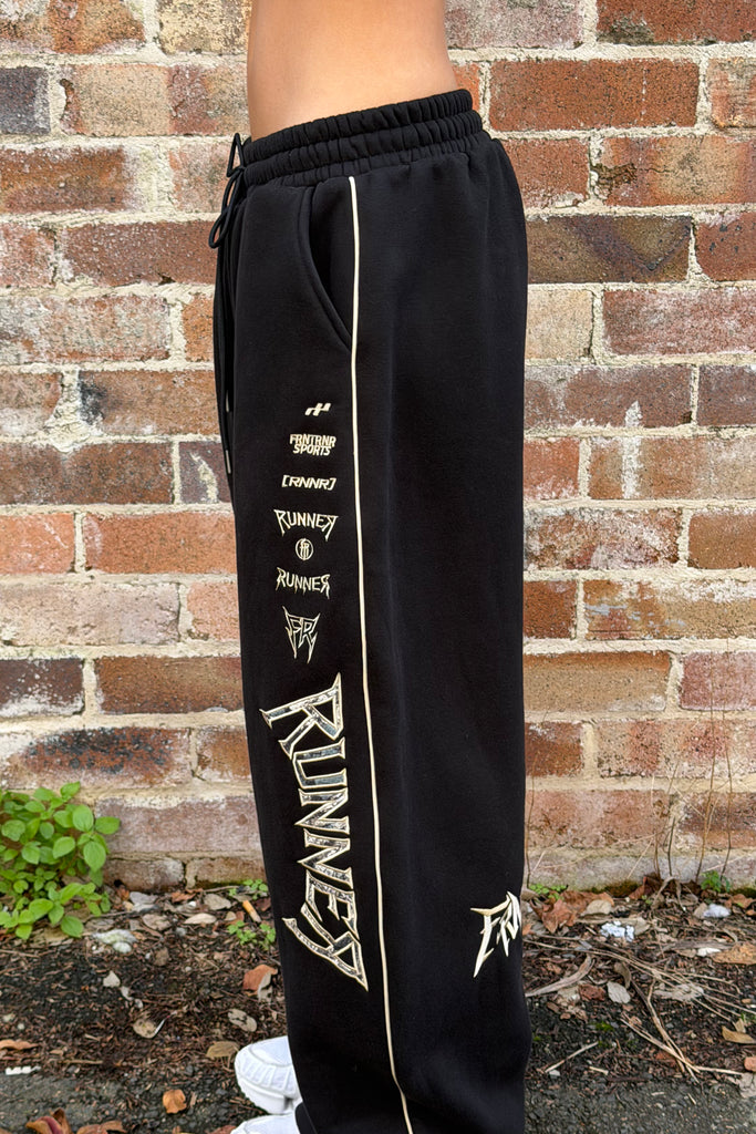 Hypercore Barrel Trackpant Black Camo