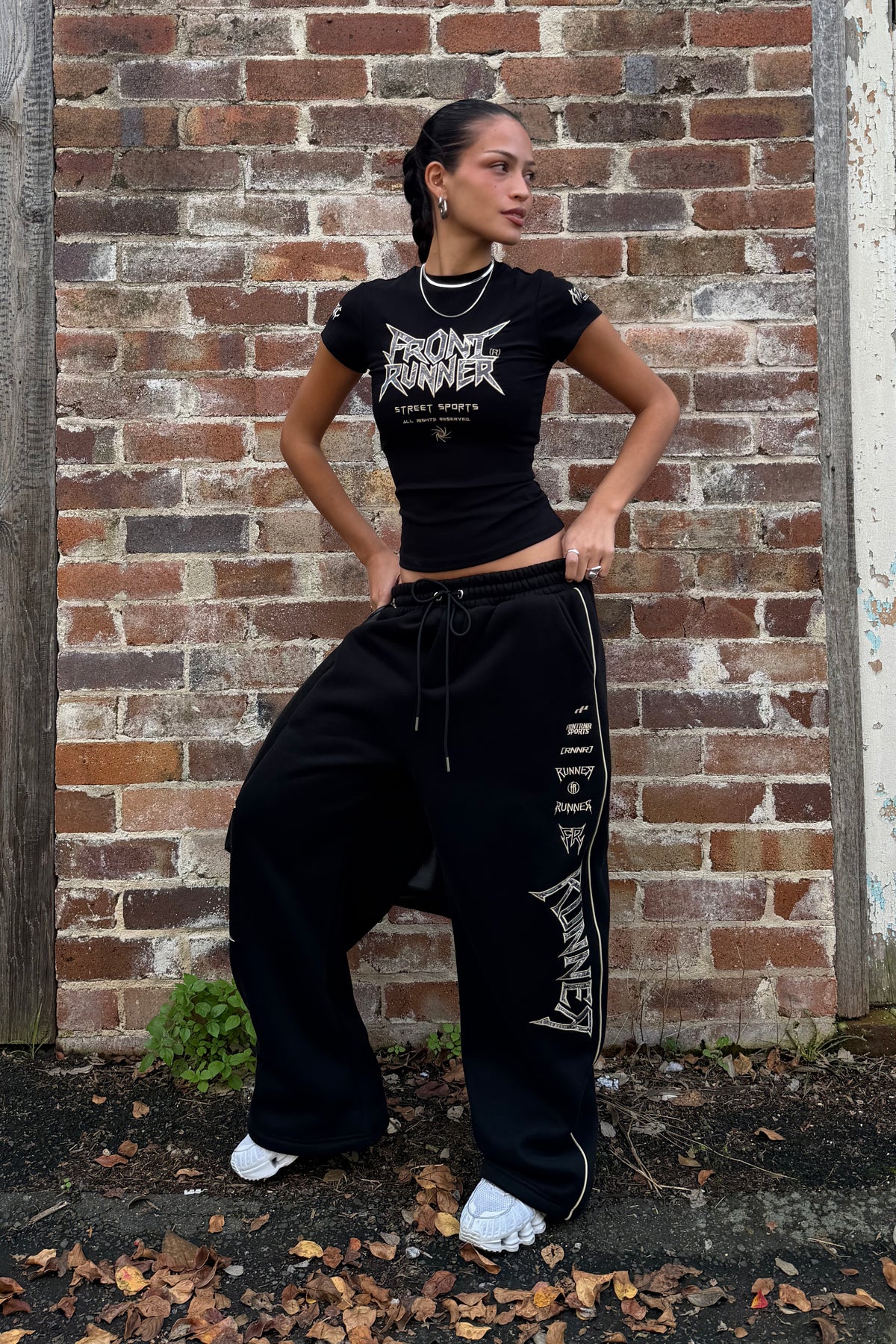 Hypercore Barrel Trackpant Black Camo [women]