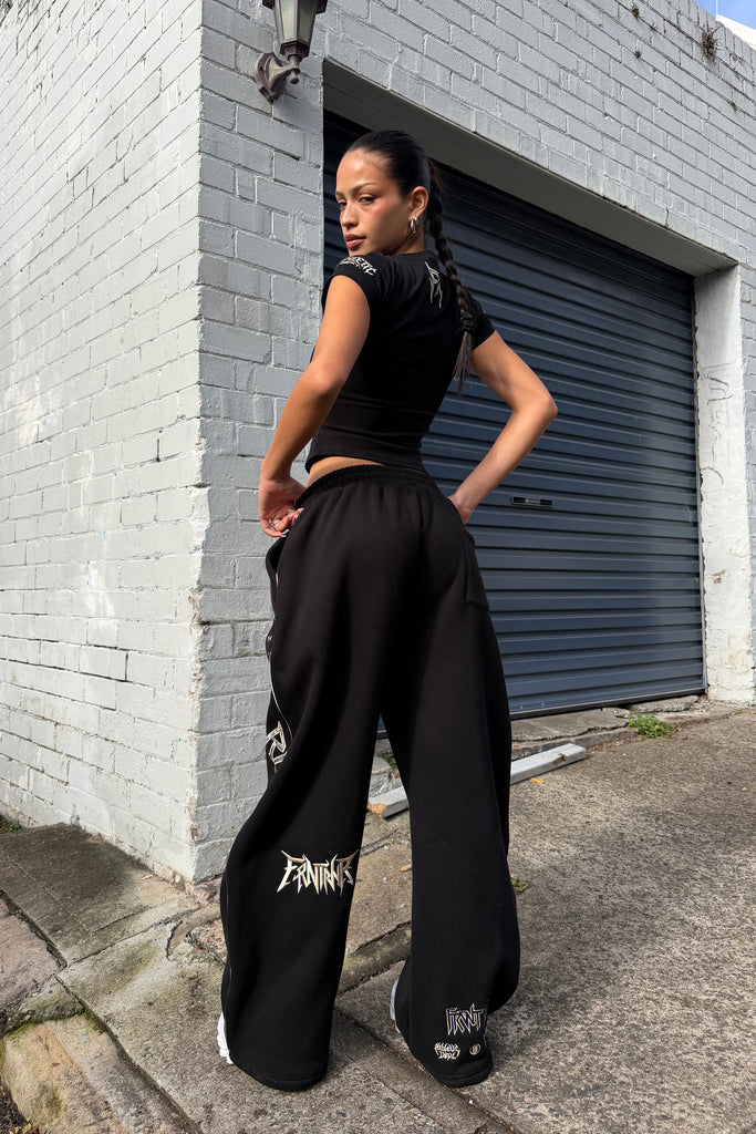 Hypercore Barrel Trackpant Black Camo