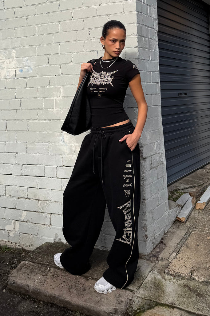 Hypercore Barrel Trackpant Black Camo