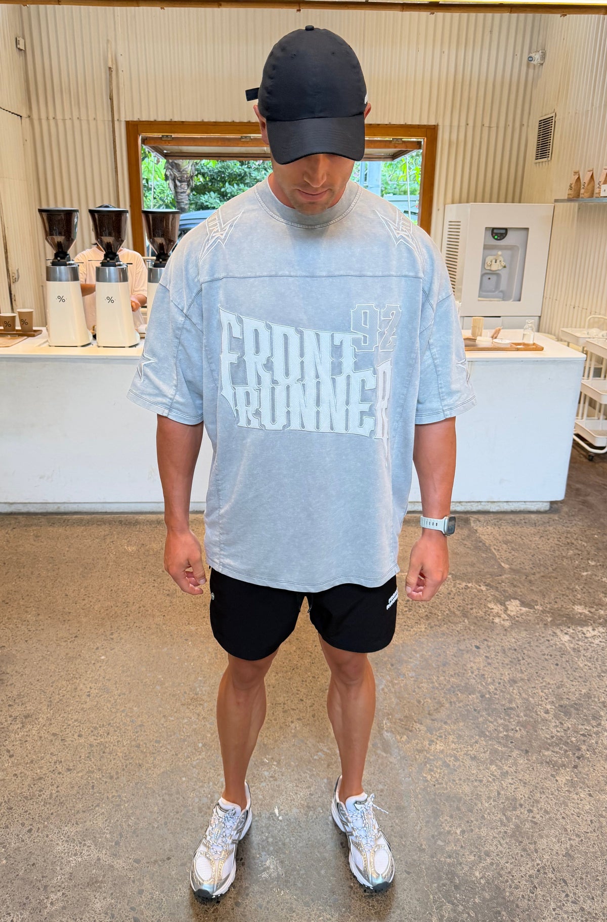 Pyro Tee - Concrete - Men