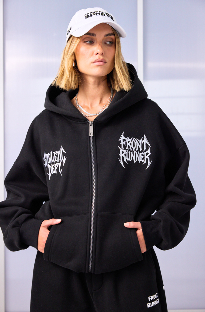Sigil Zip Hoodie Black
