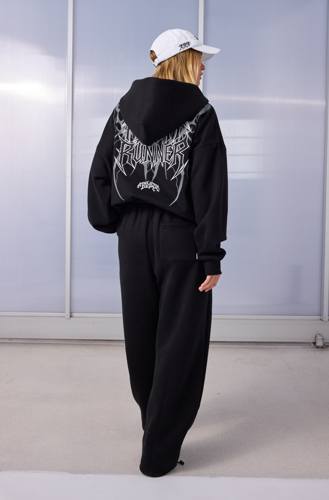 Sigil Zip Hoodie Black