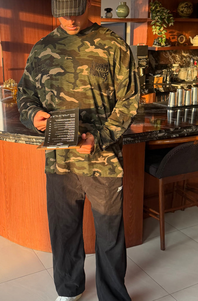 Heavy Ground L/S Tee Vintage Camo