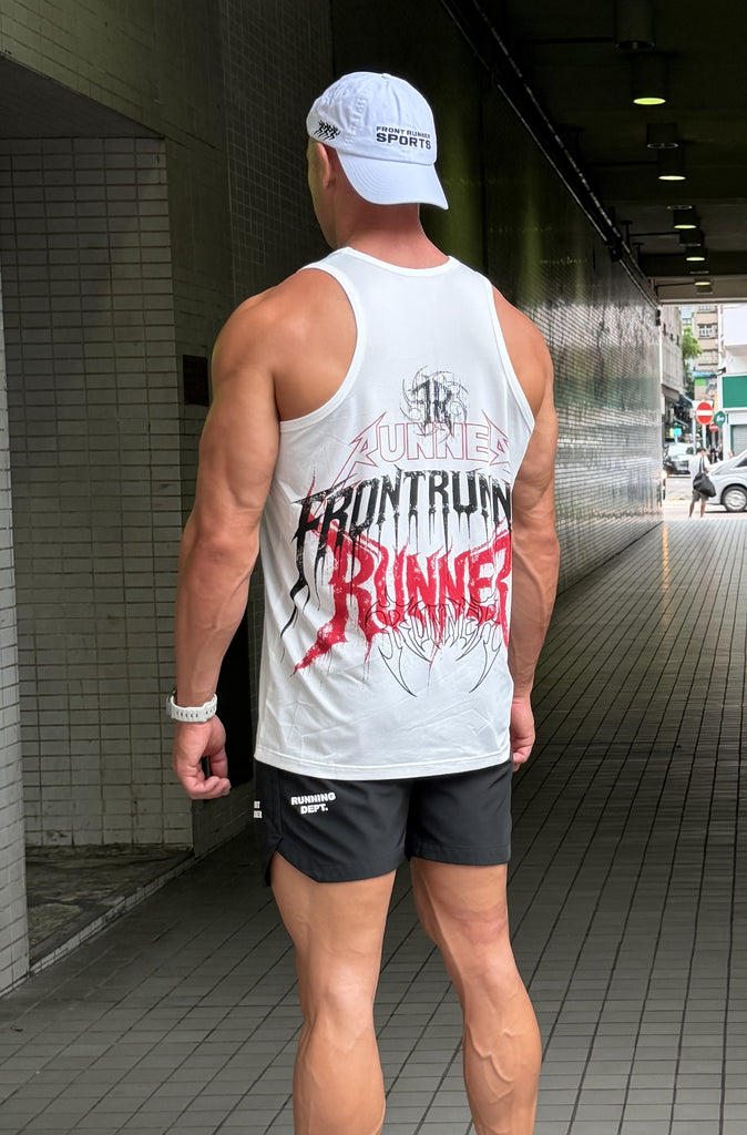 Overprint Singlet White