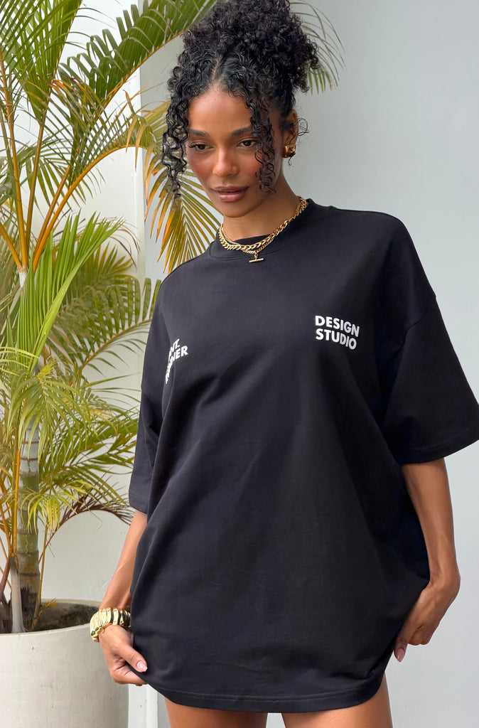Design Studio Tee Black