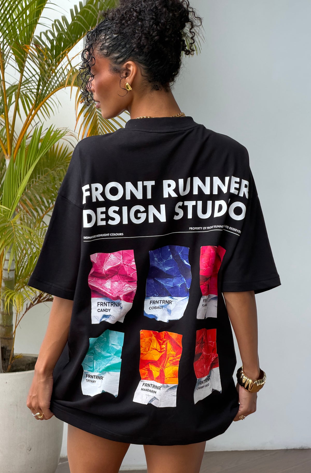 Design Studio Tee Black [women]