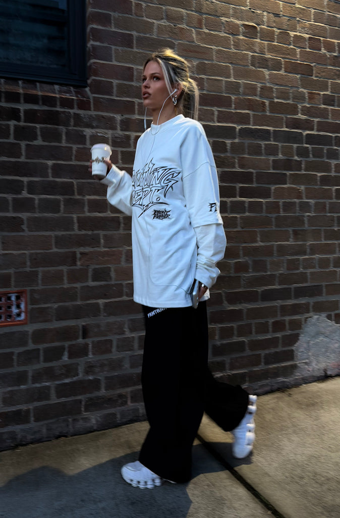 Streets Running Dept. Tee Vanilla