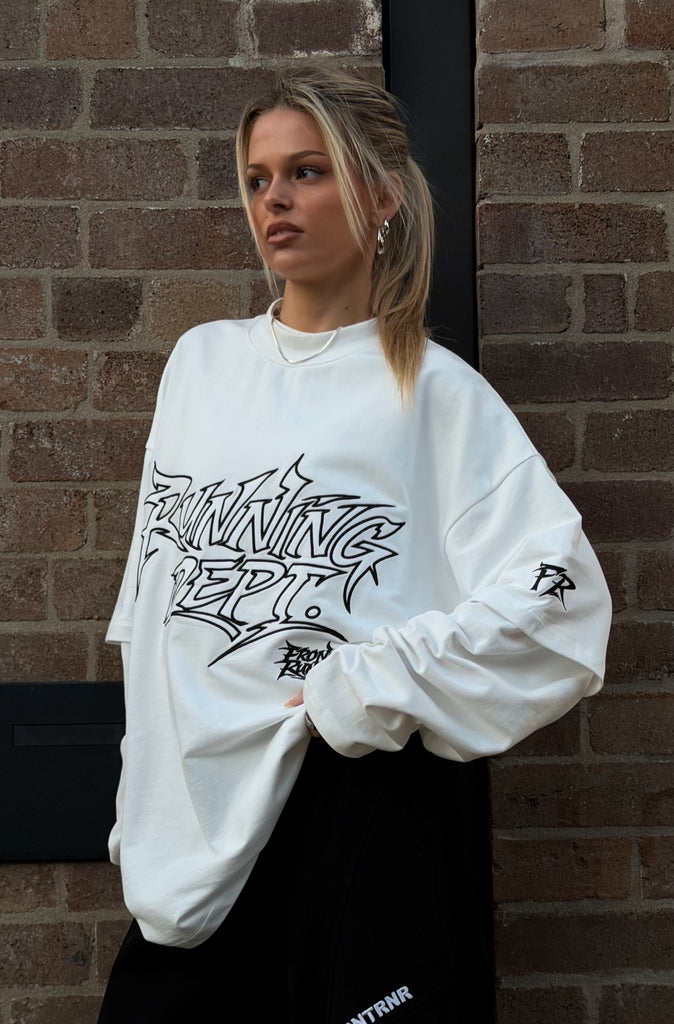 Streets Running Dept. Tee Vanilla