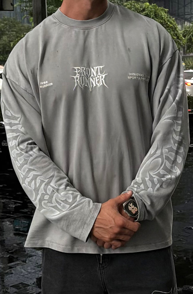 Ashline L/S Tee Concrete