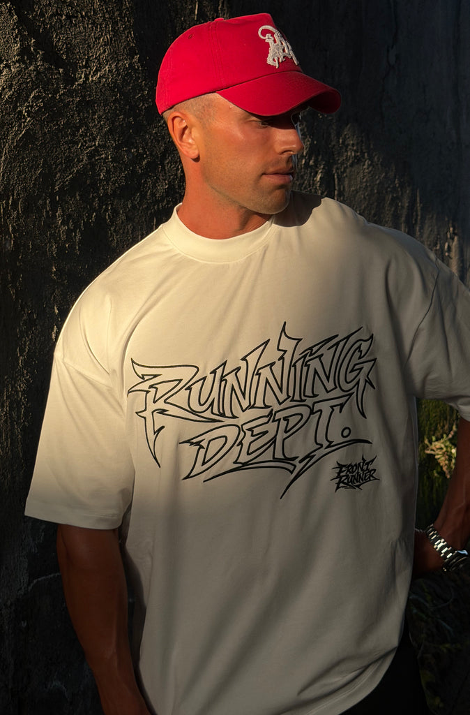 Streets Running Dept. Tee Vanilla