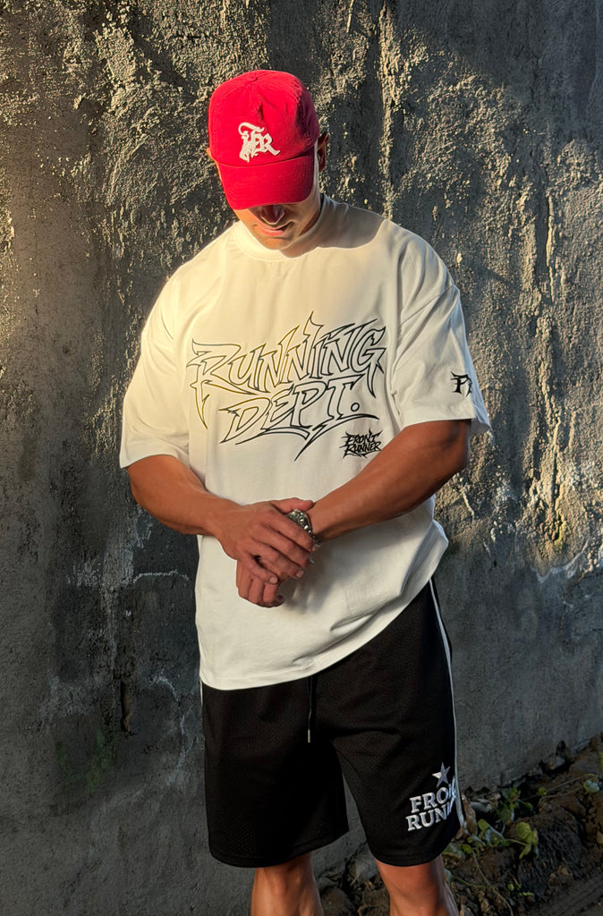 Streets Running Dept. Tee Vanilla