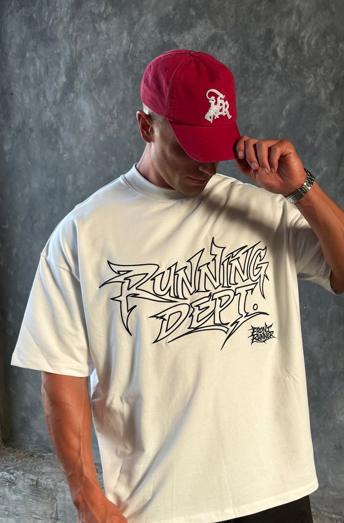 Streets Running Dept. Tee Vanilla