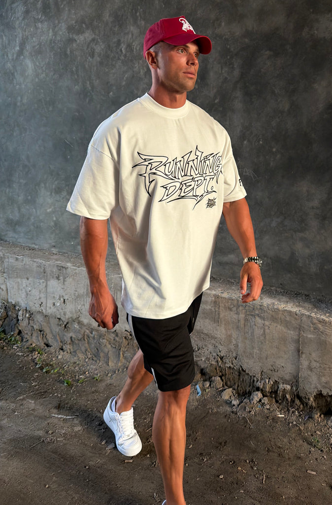 Streets Running Dept. Tee Vanilla