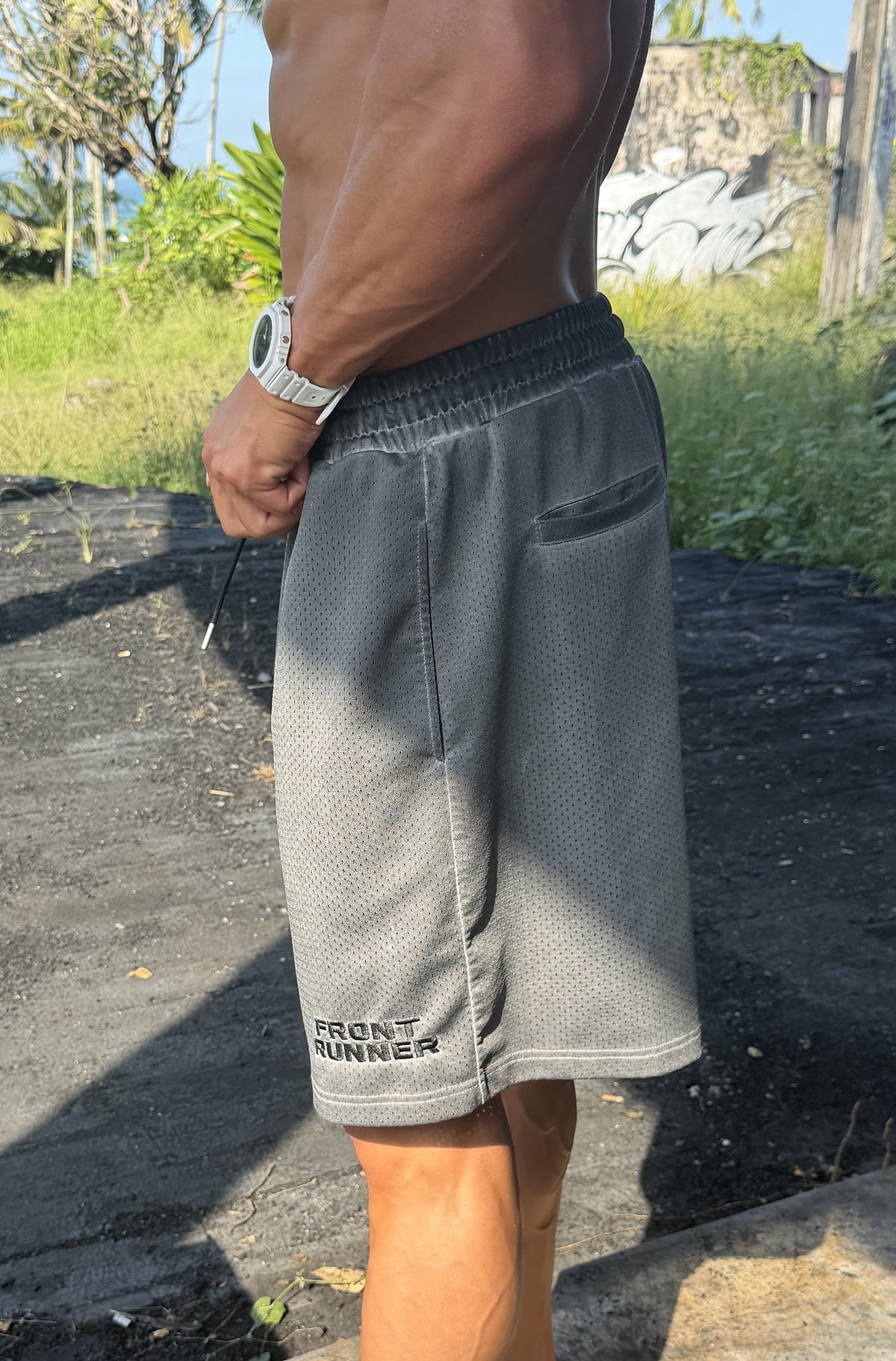 All Star Mesh Shorts Vintage Grey [men]