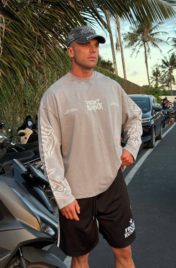 Ashline L/S Tee Concrete