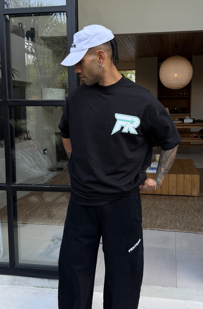 Downforce Tee Black Tiffany