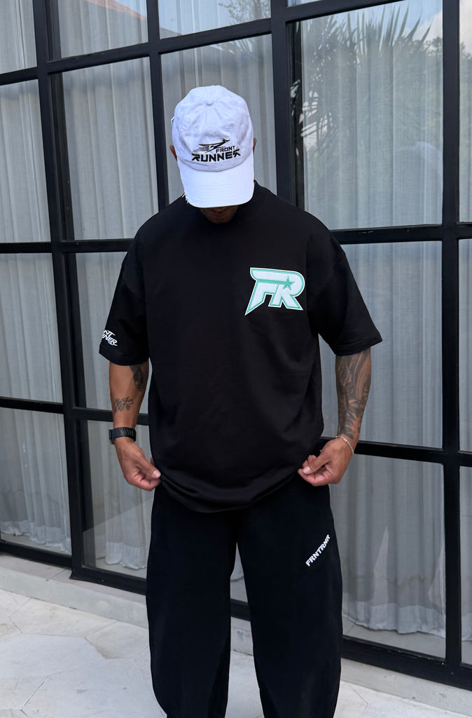Downforce Tee Black Tiffany