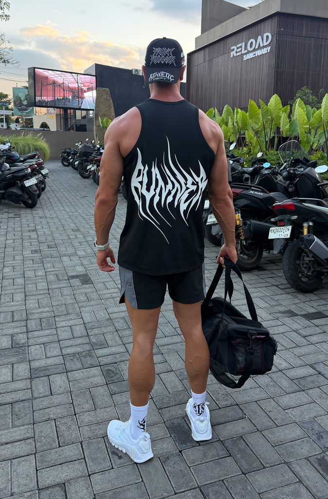 Vapour Dept Singlet Black