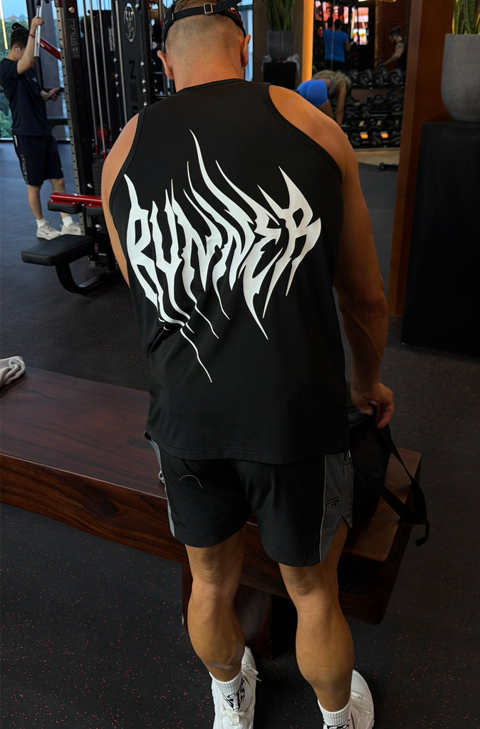 Vapour Dept Singlet Black