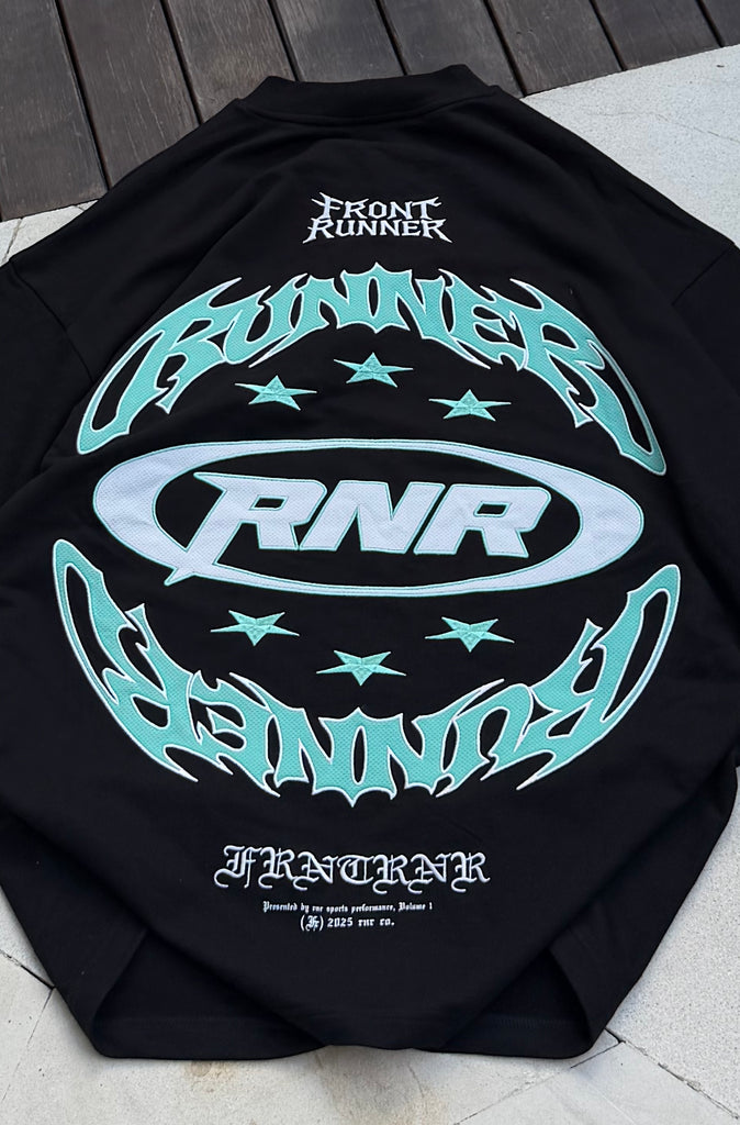 Downforce Tee Black Tiffany