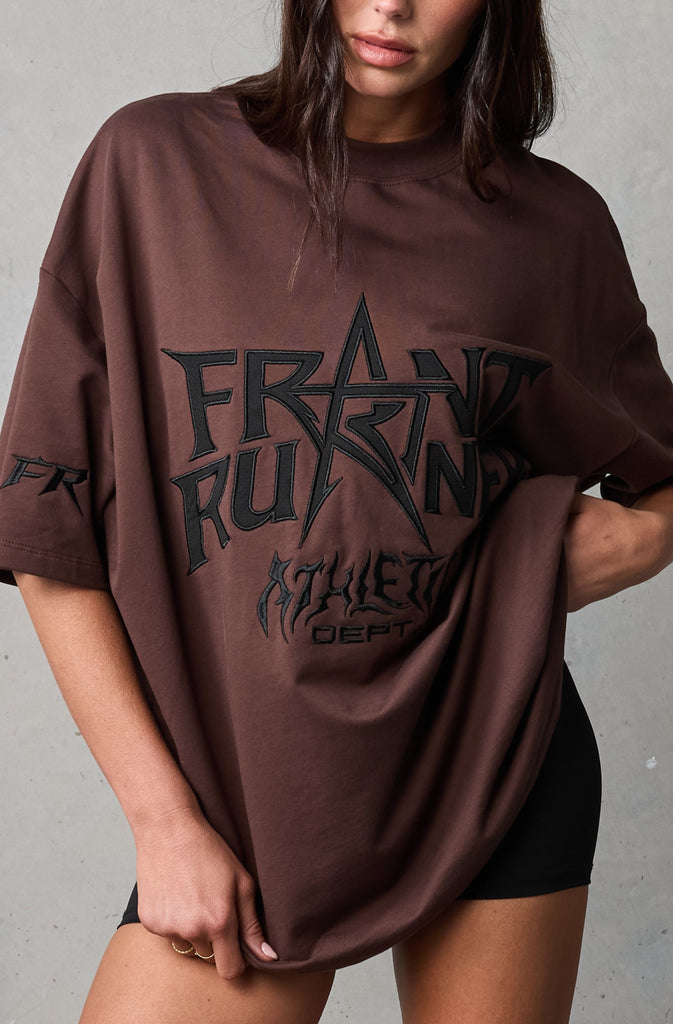 Heavy Medal Tee Chocolate [women]