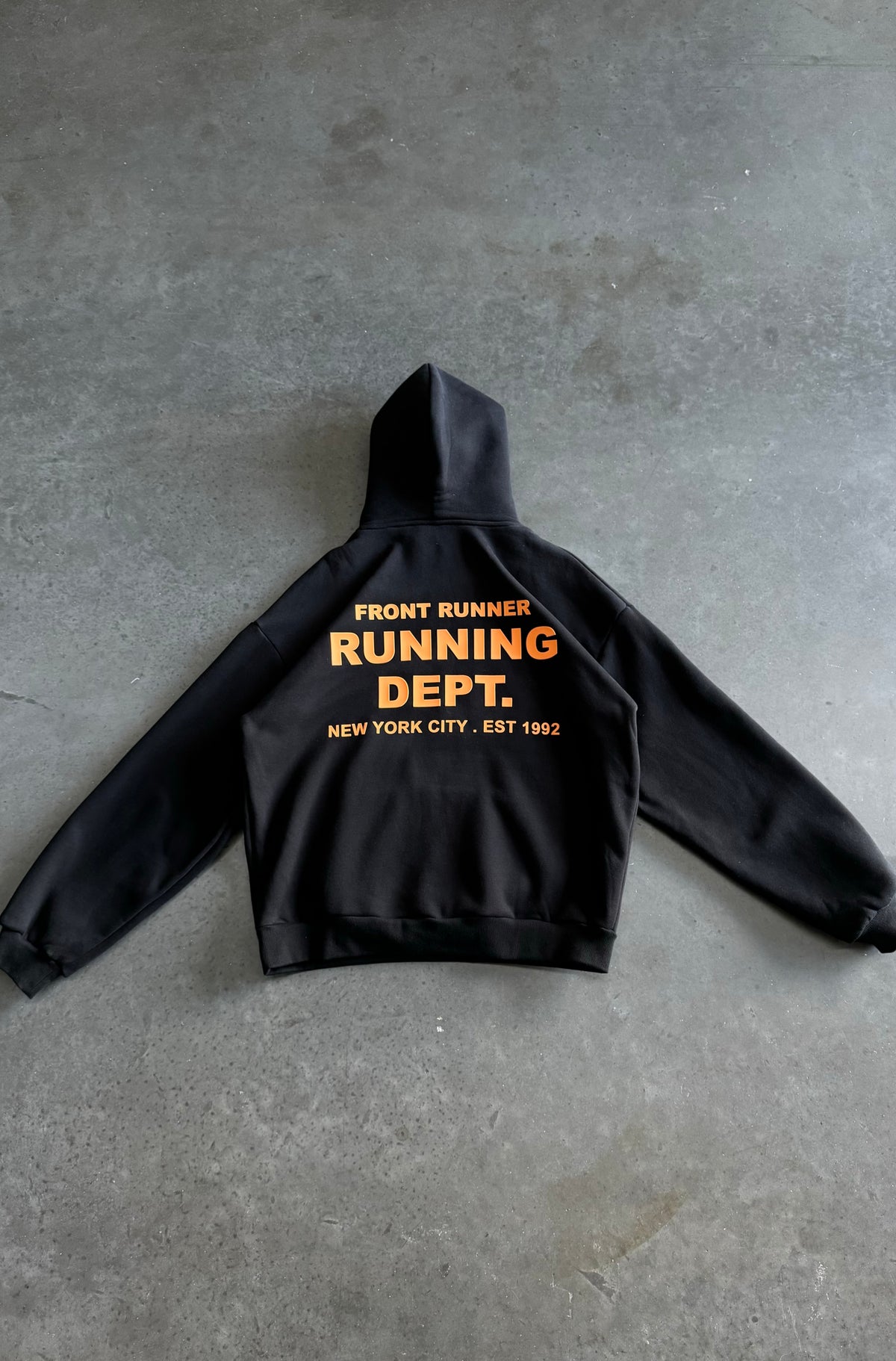 Running Dept Hoodie - Midnight Ember - Hover