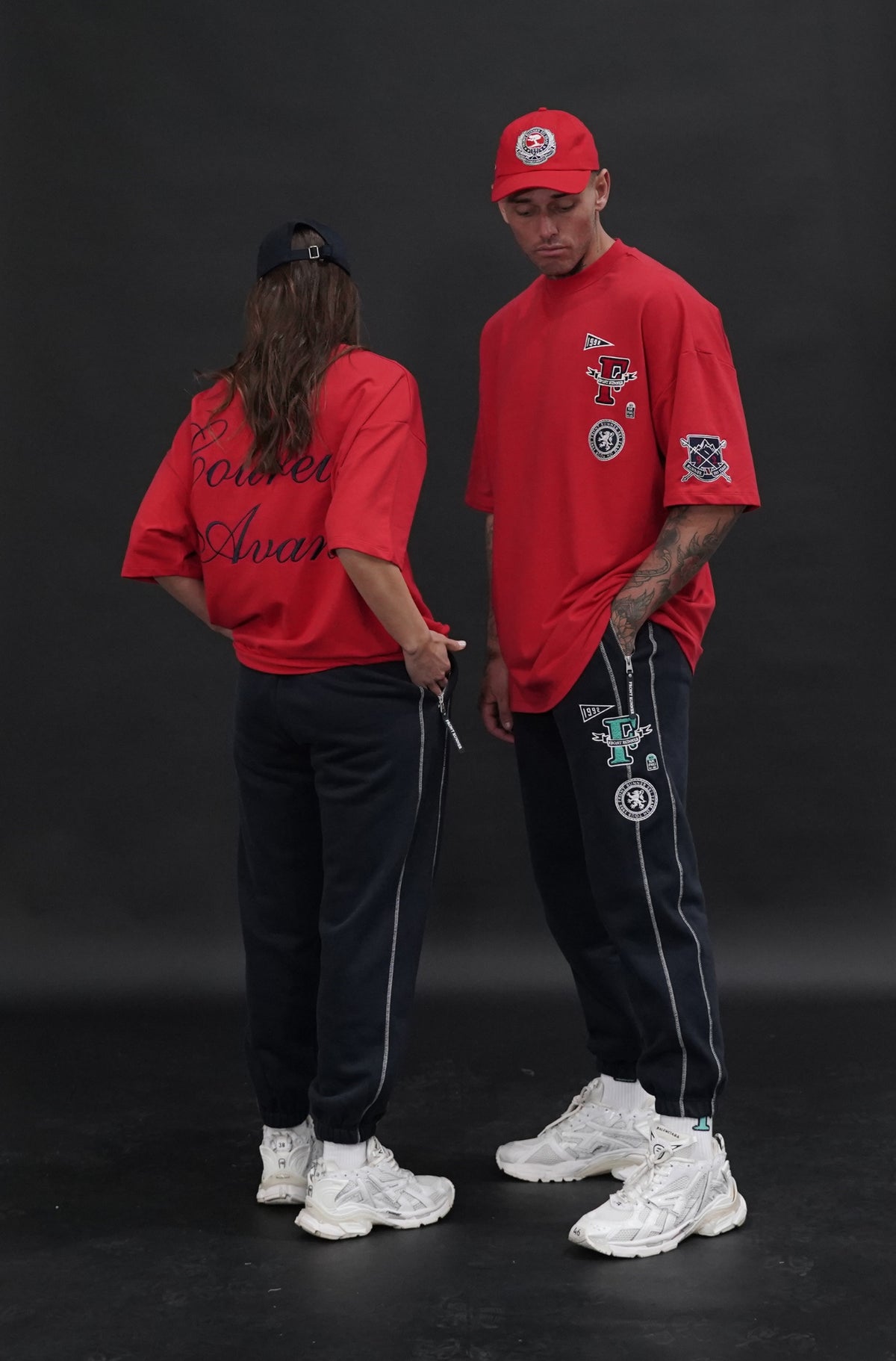 Ski Team Trackies - Navy