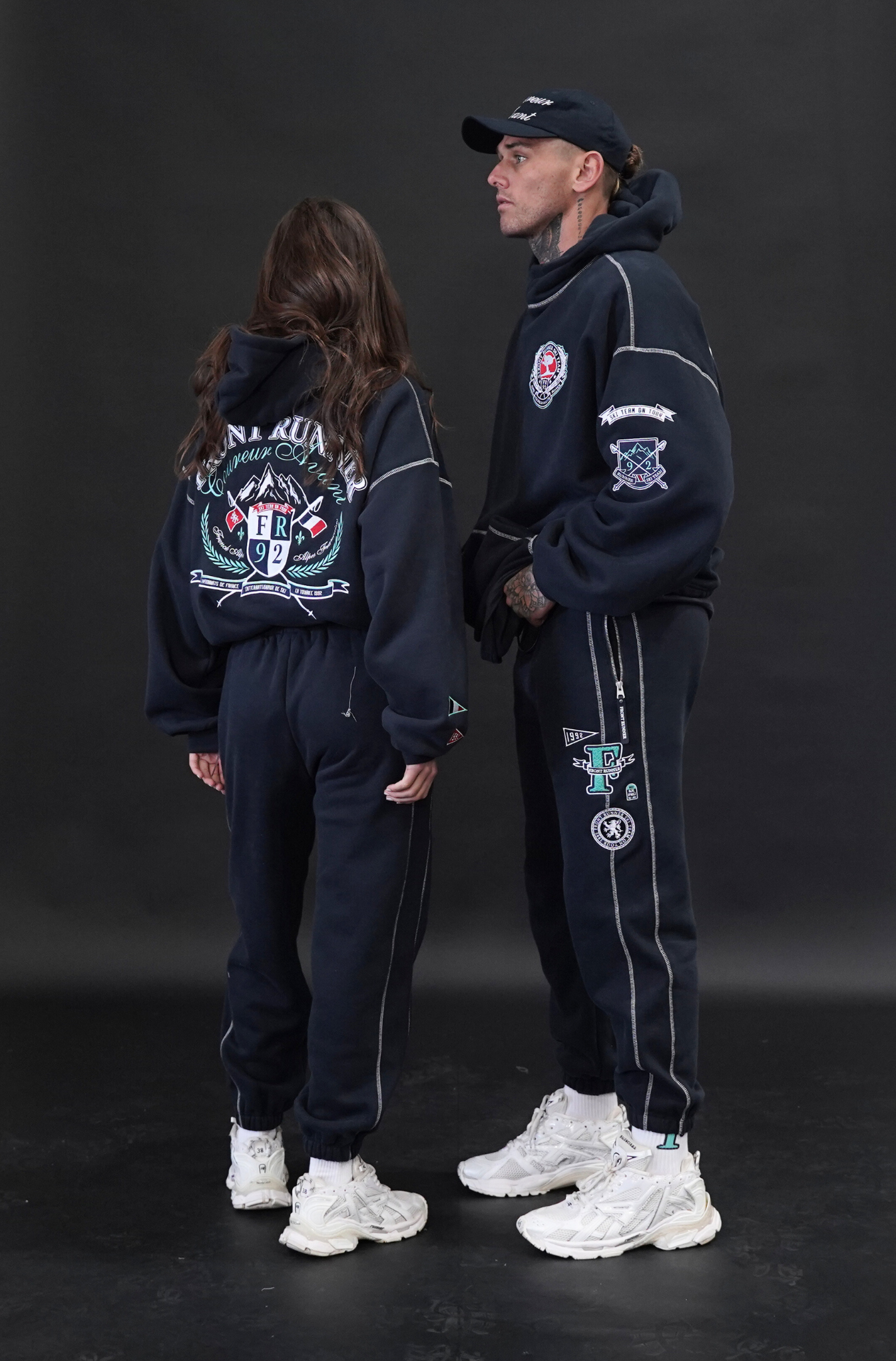 Ski Team Trackies - Navy