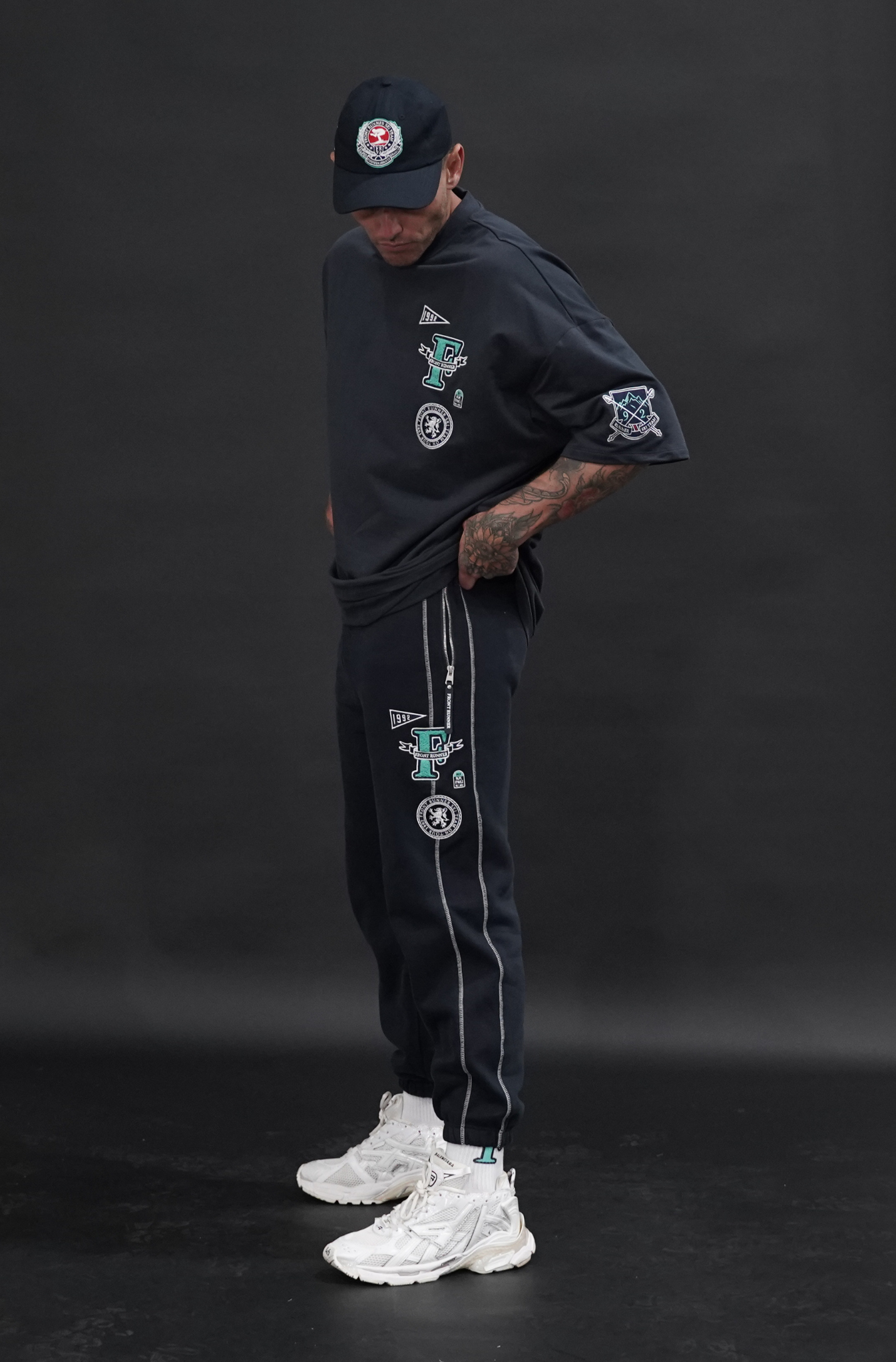 Ski Team Trackies - Navy