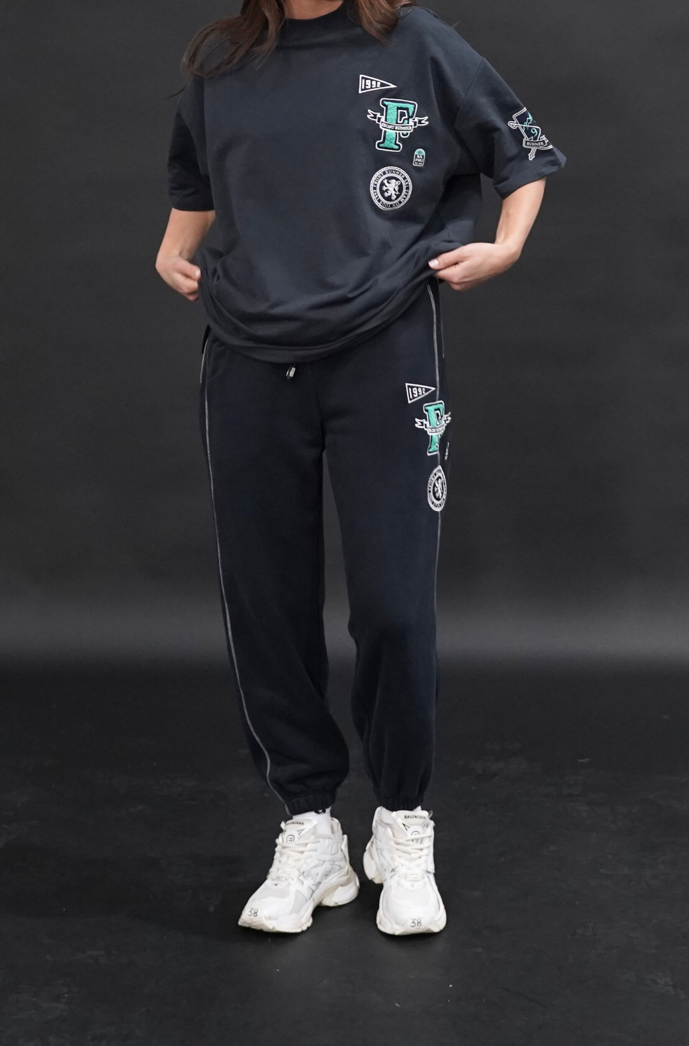 Ski Team Trackies - Navy
