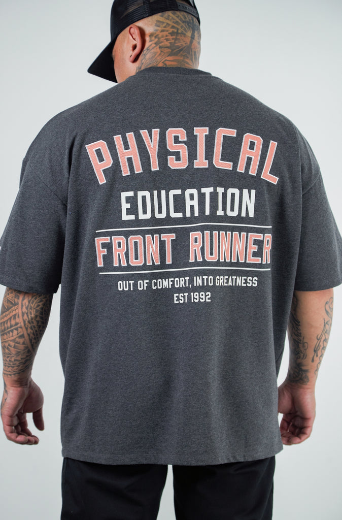 Physical Education Tee - Charcoal