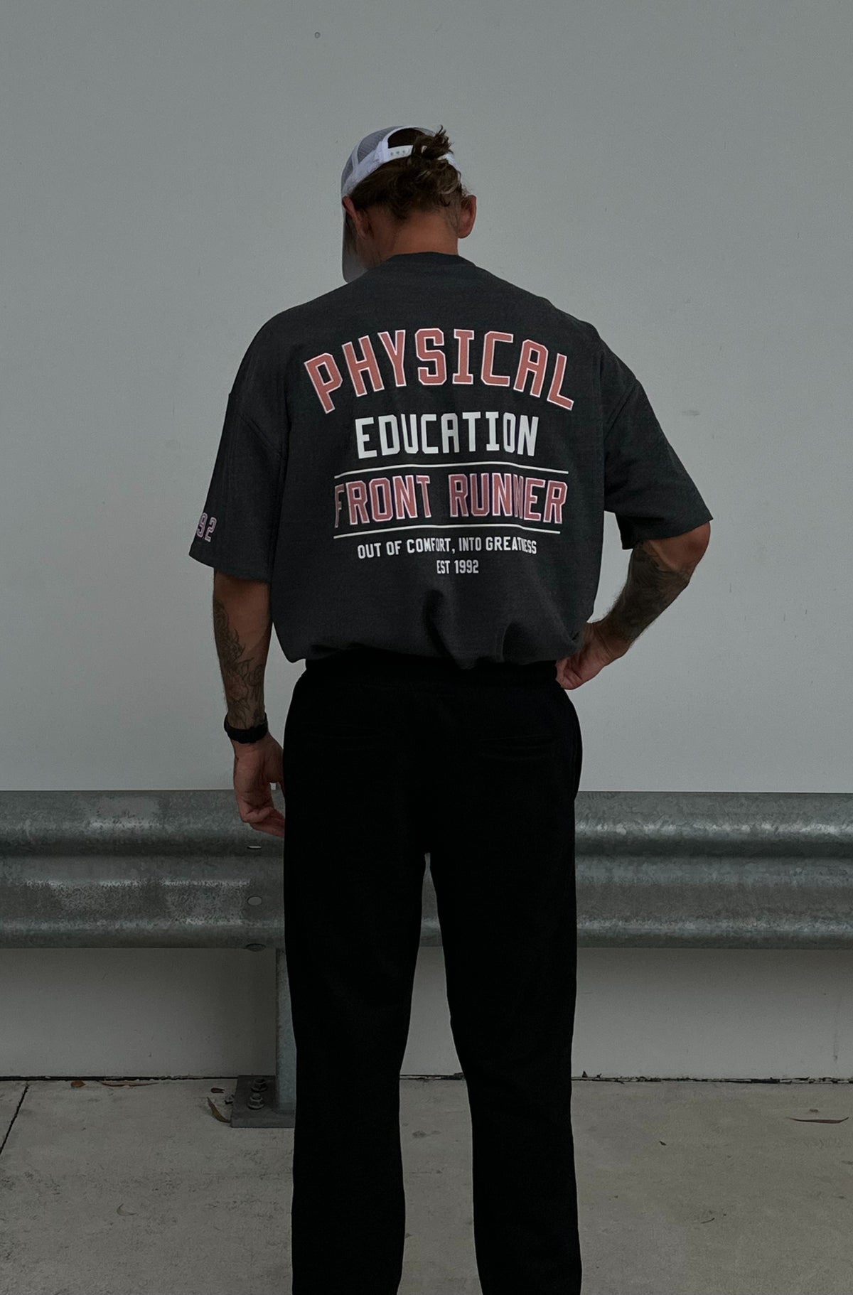 Physical Education Tee - Charcoal