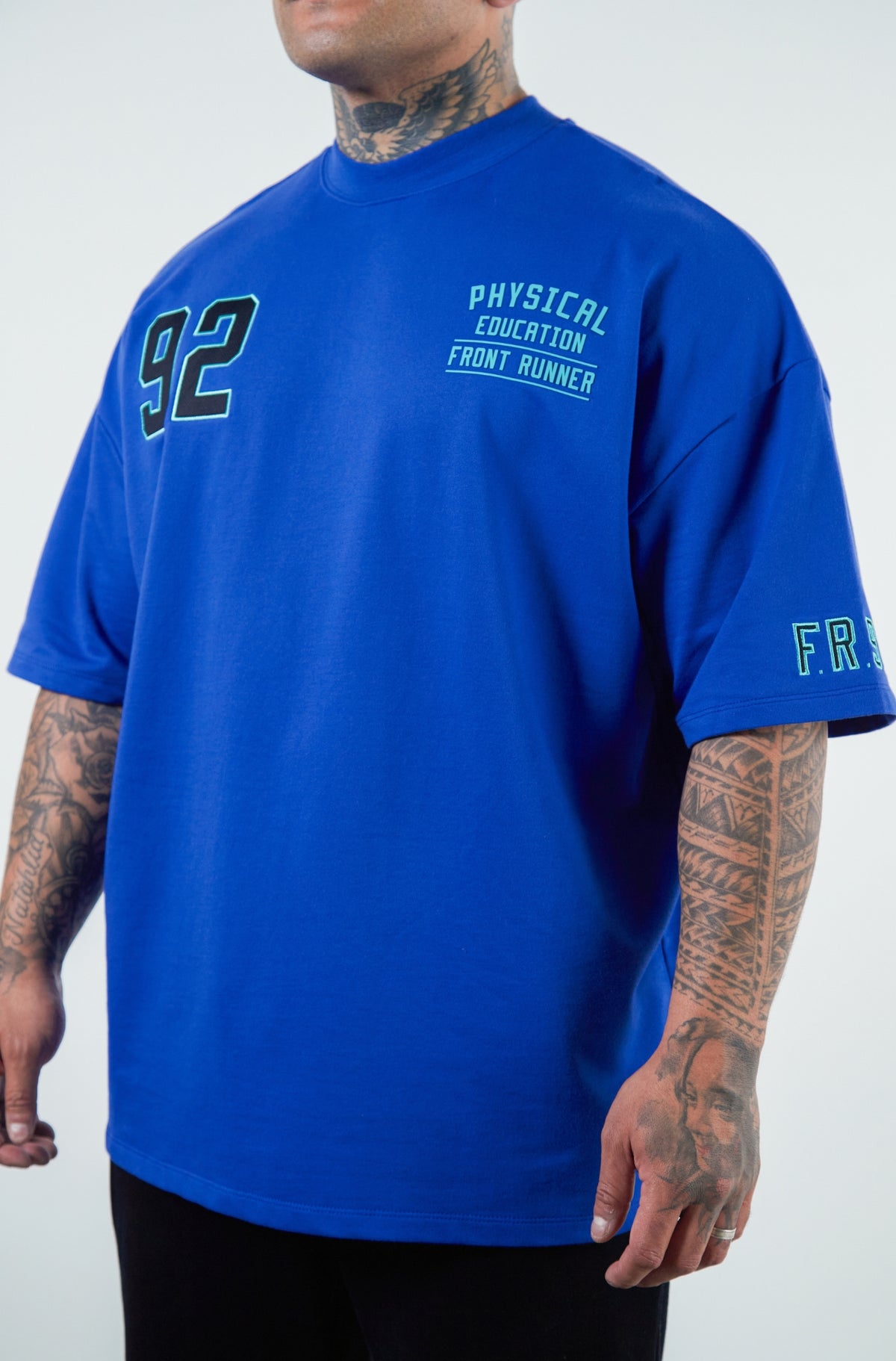 Physical Education Tee - Cobalt