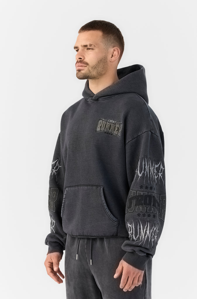 Runner Tribe Hoodie - Concrete