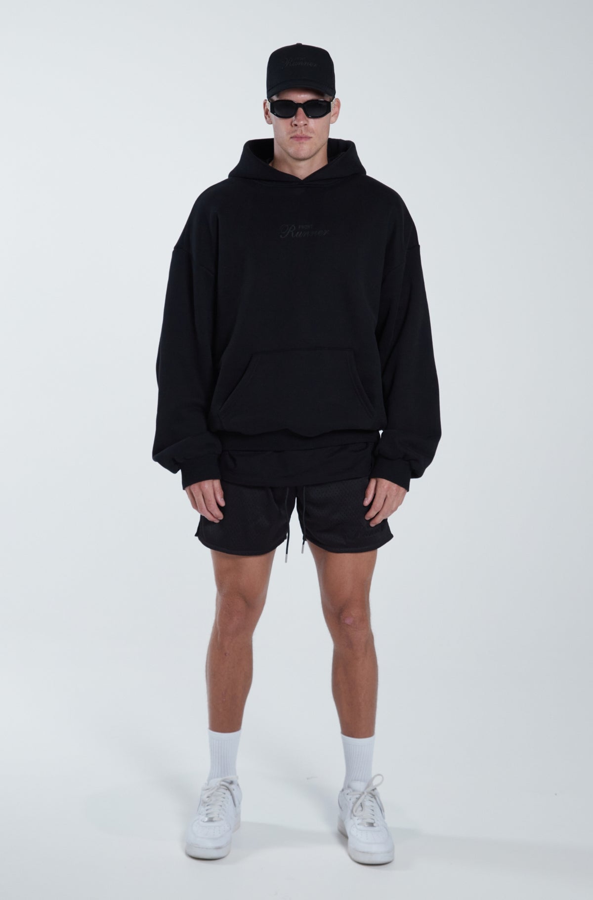Staple Mesh Shorts - Black - Men