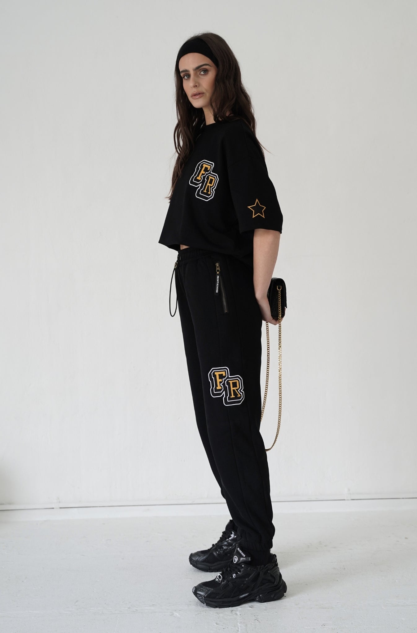 Track Star Tee - Black