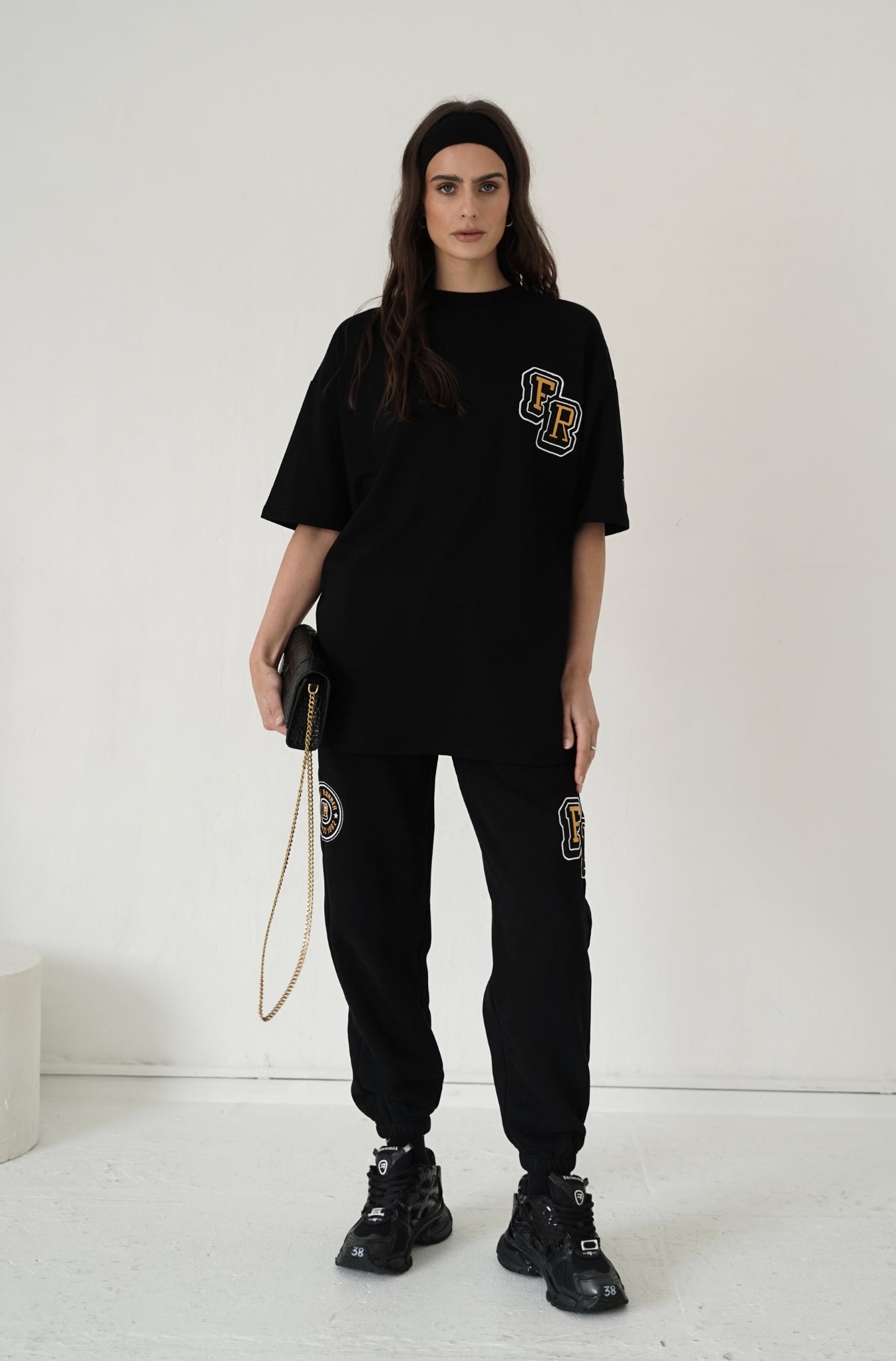 Track Star Tee - Black