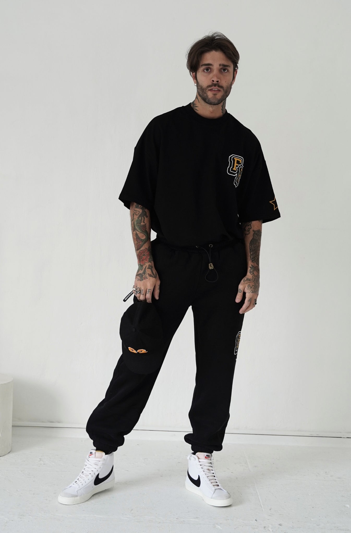Track Star Tee - Black