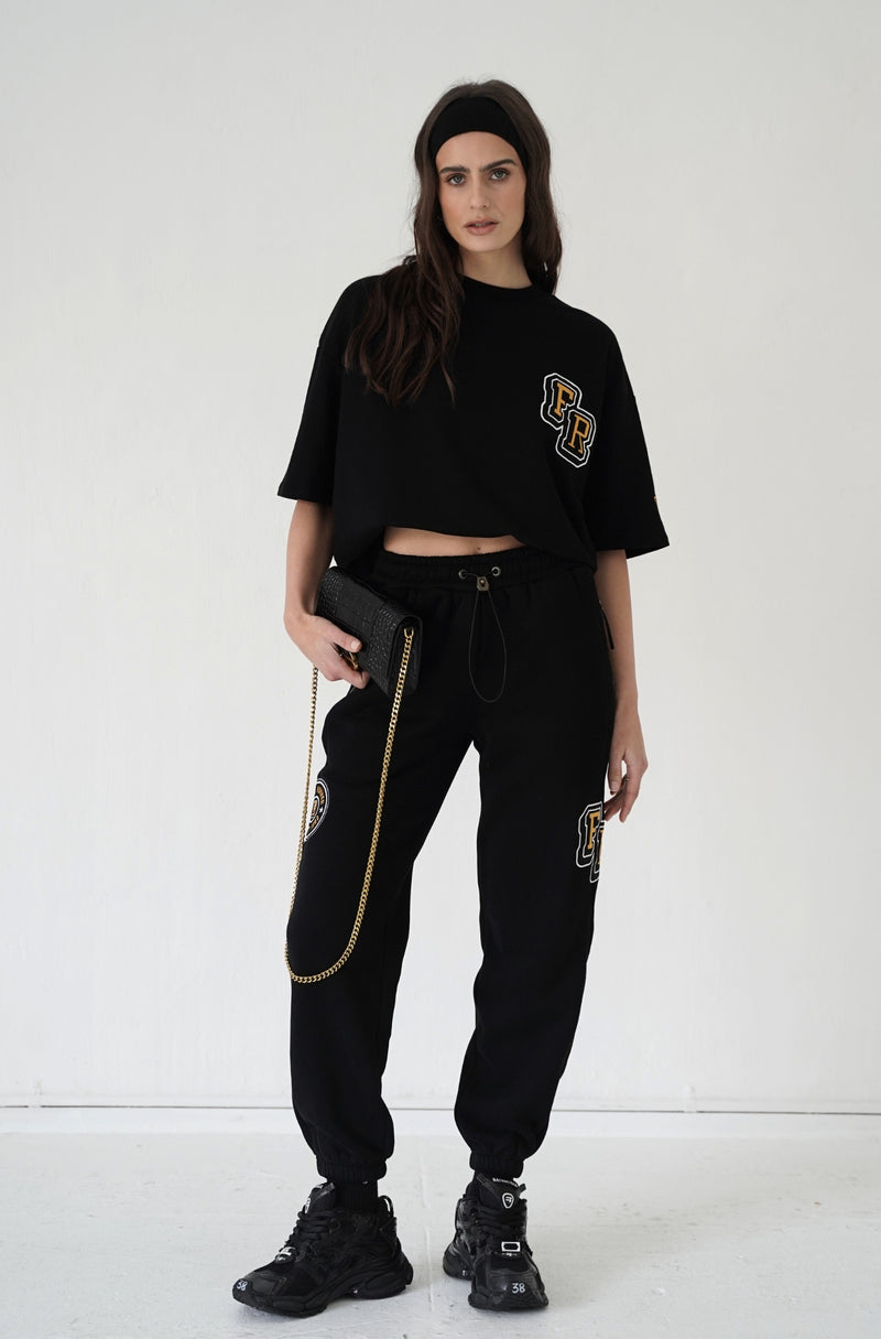 Track Star Tee - Black