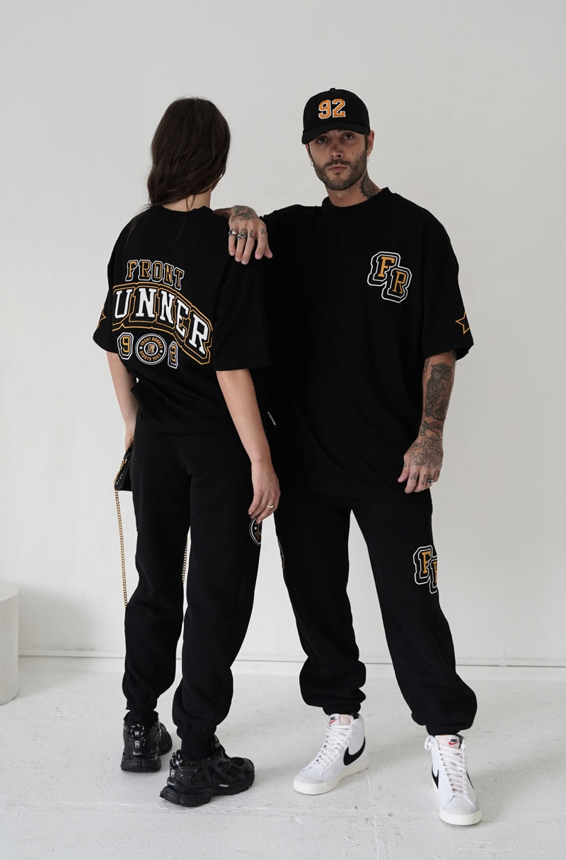 Track Star Tee - Black