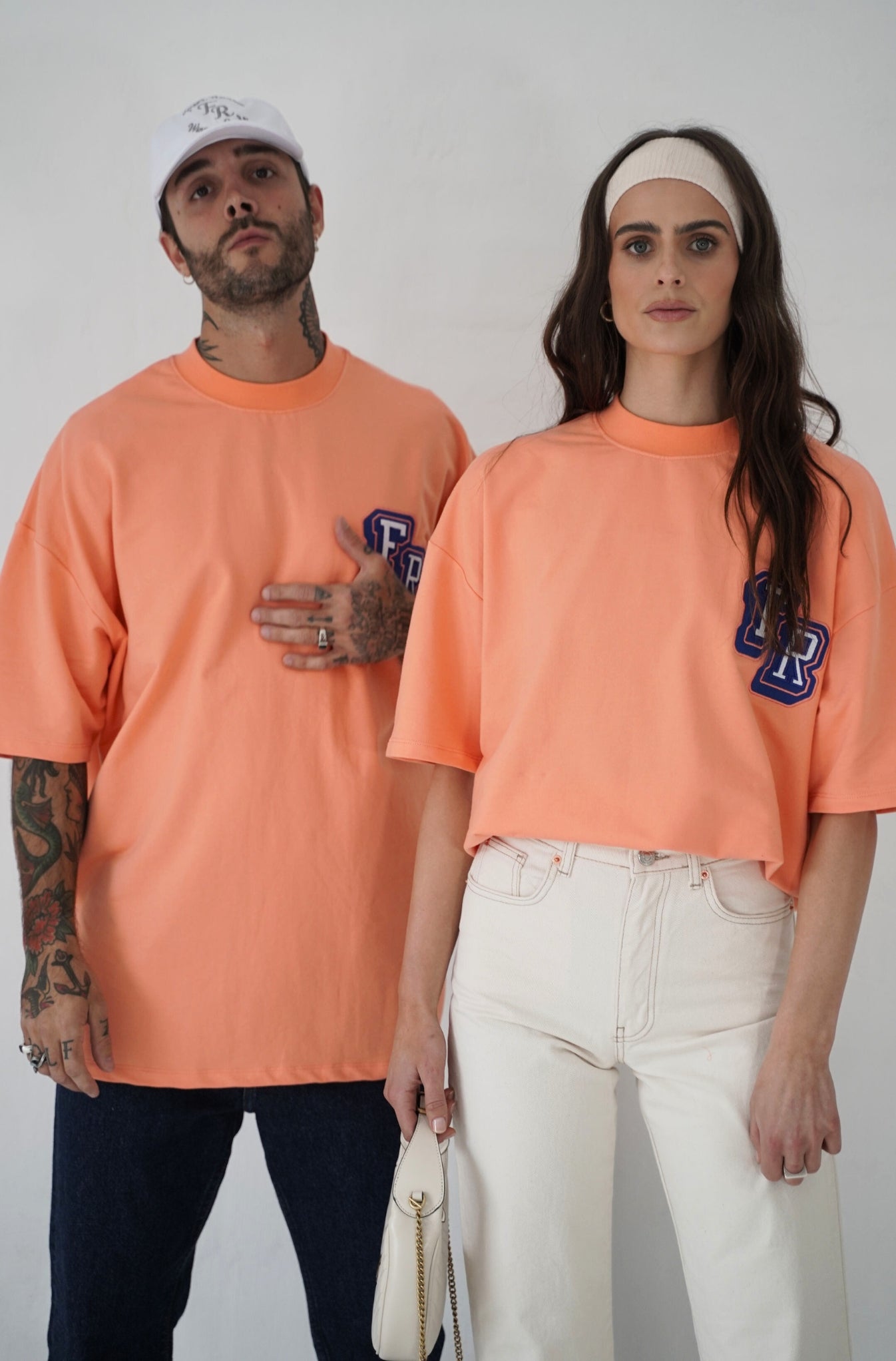 Track Star Tee - Coral