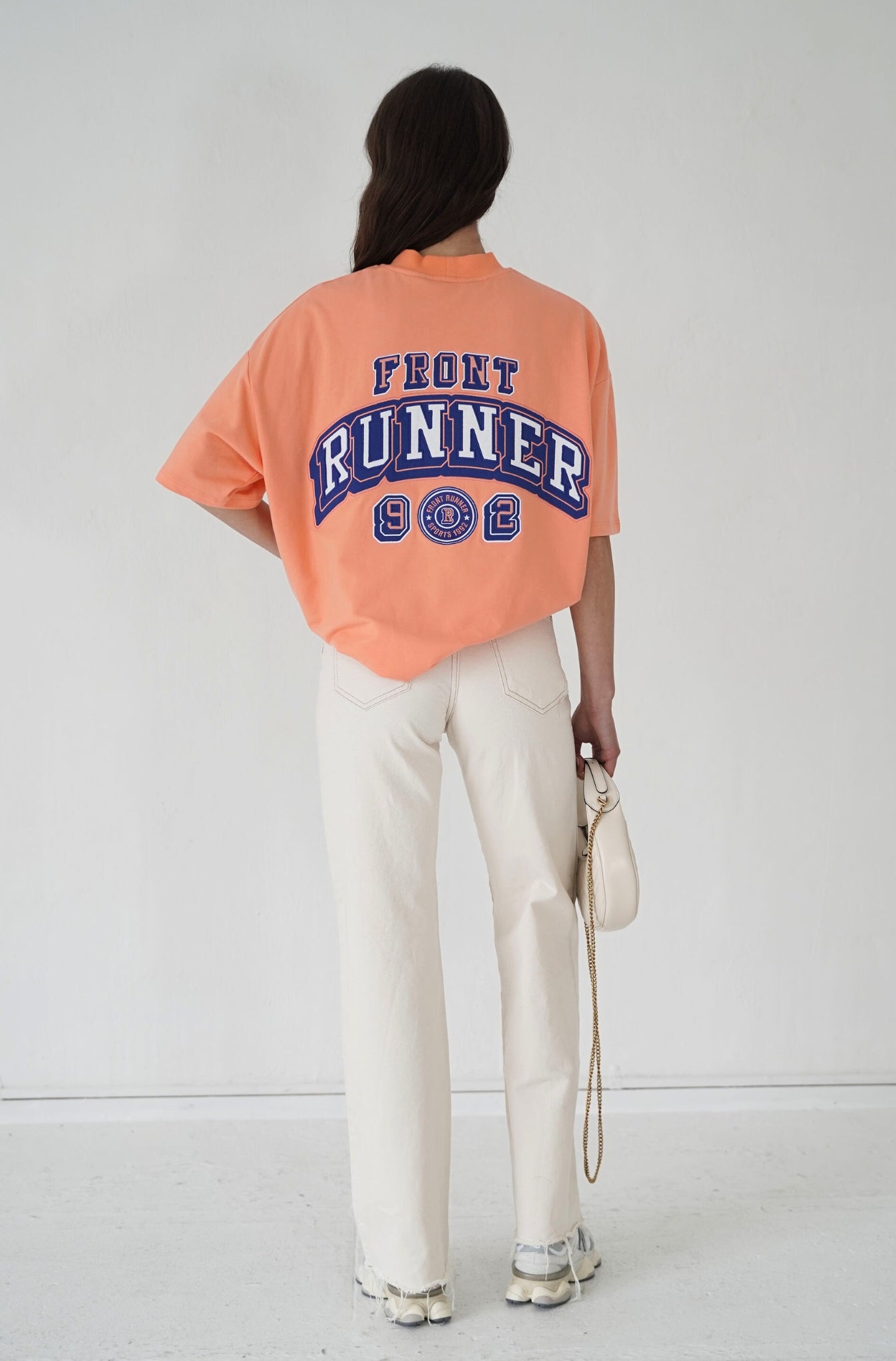 Track Star Tee - Coral